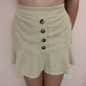 Women's Cream Skirt